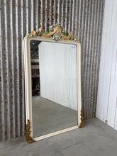 Antique style Mirror in wood and glass