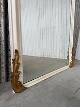 Antique style Mirror in wood and glass