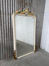 Antique style Mirror in wood and glass