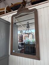 Antique style Mirror in Wood and glass