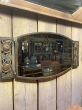 Antique style Mirror in Wood and mirror