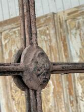 Antique style Mirror in Glass and iron