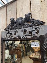 Antique style Antique mirror in wood and glass, Europe 20th century