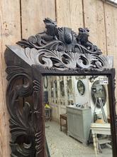 Antique style Antique mirror in wood and glass, Europe 20th century