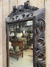 Antique style Antique mirror in wood and glass, Europe 20th century