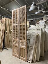 Antique style Old shutters in wood
