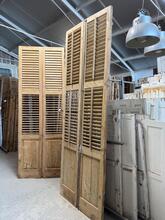 Antique style Old shutters  in Wood, Europe 20th century