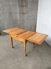 style Antique pine extension table in wood, Europa 20-century