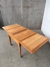 style Antique pine extension table in wood, Europa 20-century