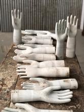 Antique style Porselain molds hands in porselain