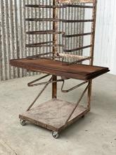 Antique style Antique rack in wood and iron