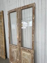 Antique style Antique set doors in Wood and glass, Europe