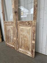 Antique style Antique set doors in Wood and glass, Europe