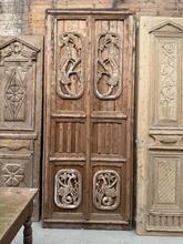 Antique style Set doors  in wood 20-century