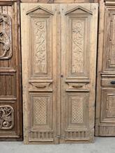 Antique style Set doors  in wood