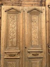 Antique style Set doors  in wood