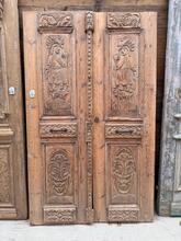 Antique style Set doors in wood
