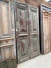 Antique style Set doors  in wood
