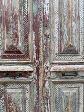Antique style Set doors  in wood