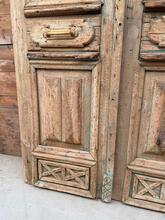 Antique style Set doors  in wood
