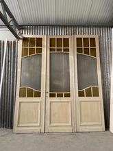 Antique style Antique set doors in Wood and glass