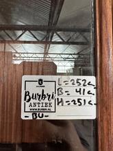 Antique style Shopcabinet in wood 20e eeuw