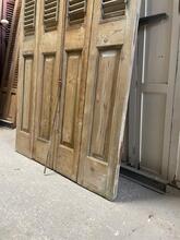 Antique style Shutters in wood and iron
