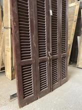 Antique style Antique shutters in wood