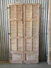 Antique style Antique shutters in wood