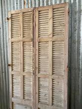 Antique style Antique shutters in wood