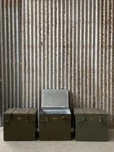 Antique style Storage box in Wood and iron