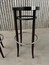 Antique thonet style Stool in Wood
