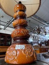 Antique style Vintage xxxl lamp in wood, Europe