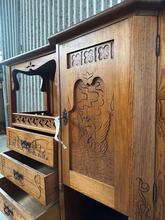 Antique style Wall cabinet in Wood, Europe 20th Century