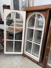 Antique style Window frame in Wood and glass