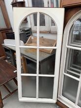 Antique style Window frame in Wood and glass