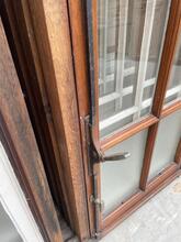 Antique style Window frame in Wood and glass