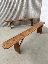 Antique style Wooden bench in Wood, Europe