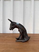 style Bronze statue of a seated bull 19-century