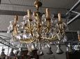 Crystal chandelier style Classic in Crystal , Antique