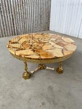 Design style Design table in glass and iron