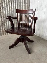 Draaistoel stijl in Hout,