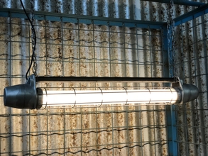 Lamp Industrieel stijl in ijzer,