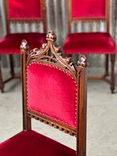 Gothic style Chairs in wood, Europe 20th Century