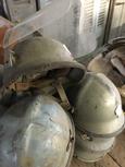 Industrial style Helmet in iron, Europe