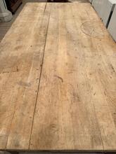 Industrial style work table in wood and iron, Europe