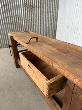 Industrial style Workbench in Wood