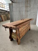 Industrial style Workbench in Wood