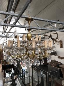 Lampen Antiek stijl in Kristal,