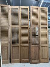Antique style Doors in stripped wood, Europe 20th Century
